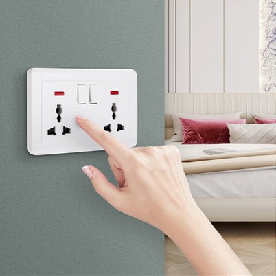 16 Amp 2-cestný prepínač s indikátorom